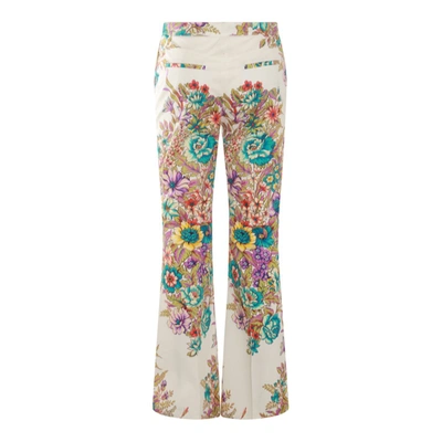 Shop Etro Trousers Red