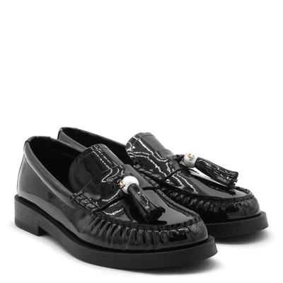 Shop Jimmy Choo Flat Shoes Black