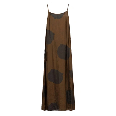 Shop Uma Wang Dresses In Brown/black