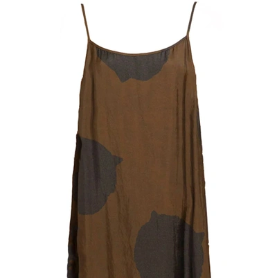Shop Uma Wang Dresses In Brown/black