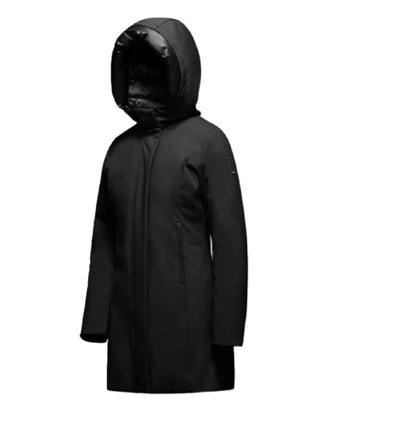 Shop Bomboogie Padded Parka With Hood In Black