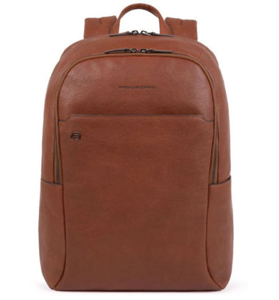 Shop Piquadro Large Backpack For Computer And Ipad In Brown