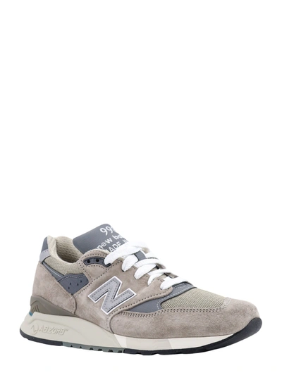 Shop New Balance Suede Sneakers With Contrasting Inserts