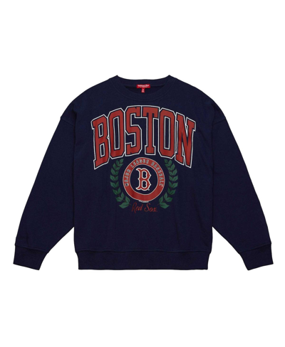 Mitchell & Ness Women's  Navy St. Louis Cardinals Logo Lt 2.0 Pullover Sweatshirt In Navy