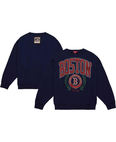 Mitchell & Ness Women's  Navy St. Louis Cardinals Logo Lt 2.0 Pullover Sweatshirt In Navy