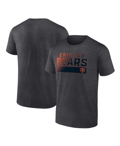 Shop Fanatics Men's  Charcoal Chicago Bears T-shirt