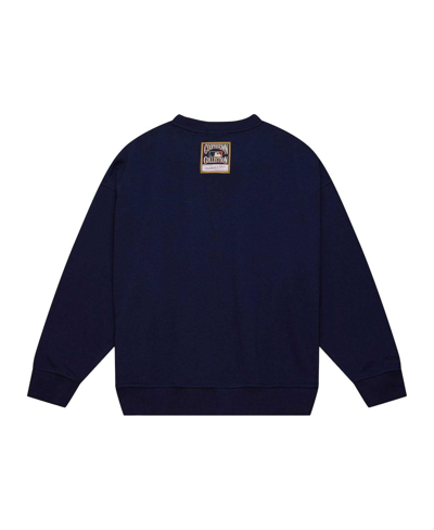 Mitchell & Ness Women's  Navy Houston Astros Logo Lt 2.0 Pullover Sweatshirt In Navy