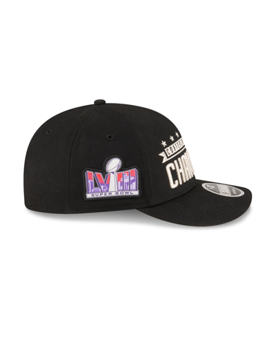 New Era Men's  Black San Francisco 49ers 2023 Nfc Champions Locker Room Trophy Collection Low Profile In Black