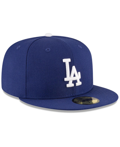 New Era Royal Los Angeles Dodgers 1988 World Series Champions Citrus Pop Uv 59fifty Fitted Hat In Navy