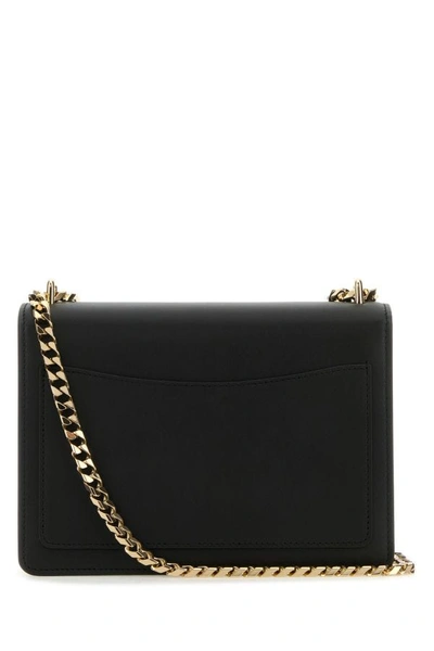 Shop Dolce & Gabbana Woman Black Leather 3.5 Shoulder Bag
