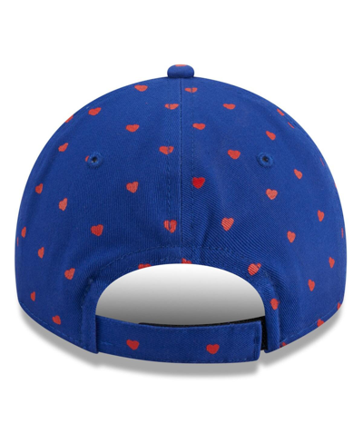 Shop New Era Girls Toddler Royal Buffalo Bills Hearts 9twenty Adjustable Hat