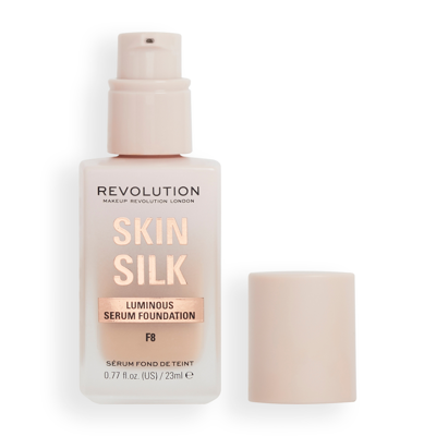 Shop Makeup Revolution Silk Serum Foundation 23ml (various Shades) - F8
