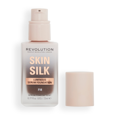 Shop Makeup Revolution Silk Serum Foundation 23ml (various Shades) - F18