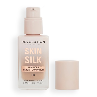 Shop Makeup Revolution Silk Serum Foundation 23ml (various Shades) - F10