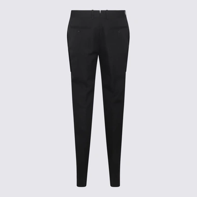 Shop Alexander Mcqueen Black Wool Trousers