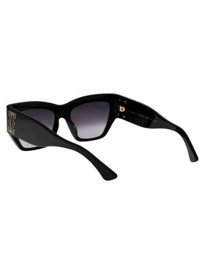 Shop Cartier Sunglasses In 001 Black Black Grey