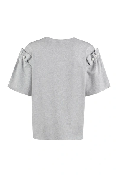 Shop Mother Of Pearl Amber Crew-neck T-shirt In Grey