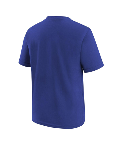 Nike Big Boys  Royal Buffalo Bills 2023 Afc East Division Champions Locker Room Trophy Collection T-s In Royal