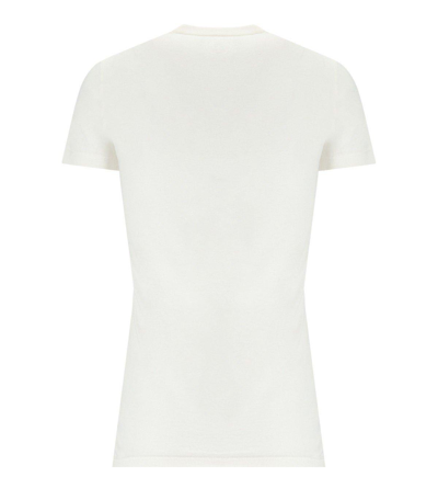 Shop Dsquared2 Logo Printed T-shirt In White