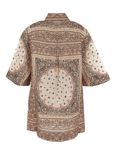Shop Zimmermann Casual Dress In Neutrals/brown