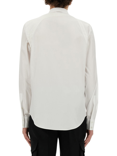 Shop Alexander Mcqueen Harness Shirt In White