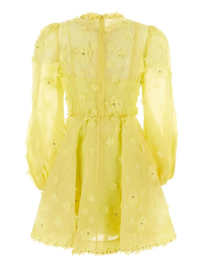 Shop Zimmermann Casual Dress In Yellow
