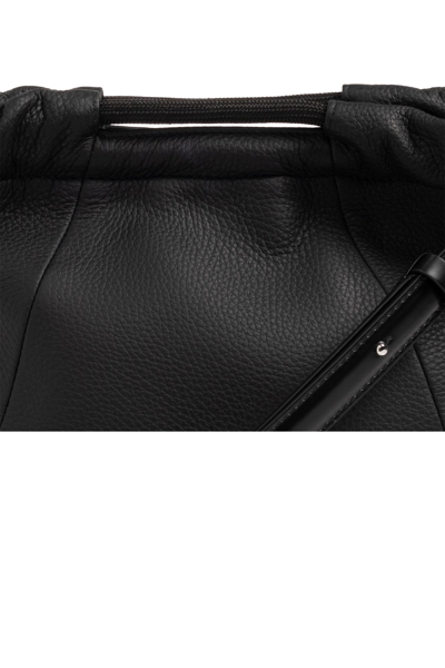 Shop Maison Margiela Shoulder Bag With Logo In Black