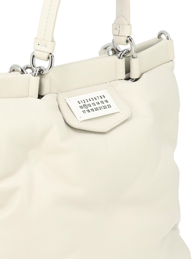 Shop Maison Margiela Glam Slam Small Handbag In White
