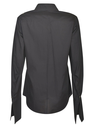 Shop Ann Demeulemeester Button-up Shirt In Nero