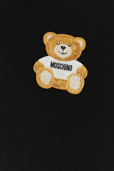 Shop Moschino Bear Cardigan In 0555