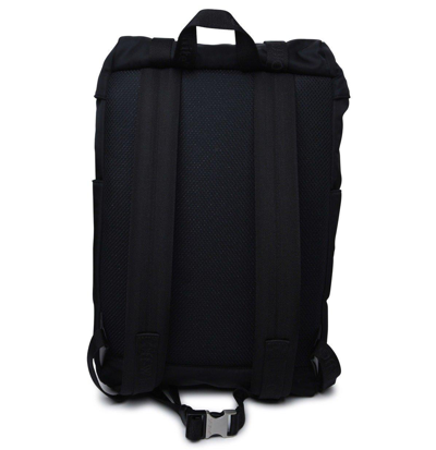 Shop Off-white Buckle Detailed Foldover Top Backpack In Black No Color