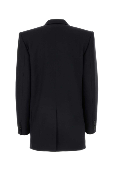 Shop Isabel Marant Nevimea Double-breasted Tailored Blazer In Faded Night