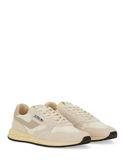 Shop Autry Whirlwind Low Man Sneaker In White Nat