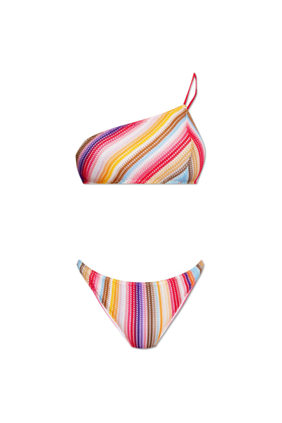 Shop Missoni Two-piece Swimsuit In Multicolour