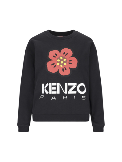 Shop Kenzo Boke Flower Crew Neck Sweatshirt