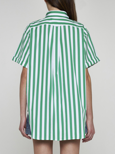 Shop Polo Ralph Lauren Striped Cotton Shirt