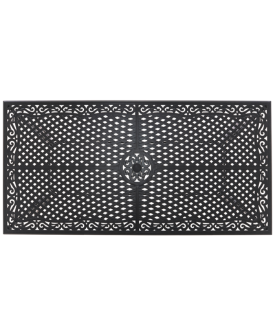 Agio Wythburn Mix And Match 84"x 42" Cast Aluminum Outdoor Dining Table In Pewter Finish