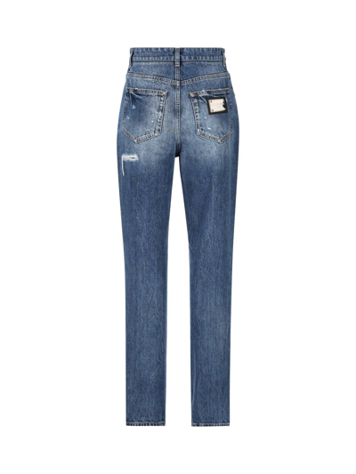 Shop Dolce & Gabbana Ripped Jeans