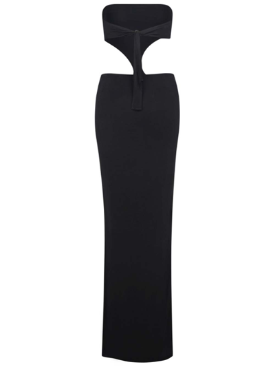 Shop Louisa Ballou Jersey Dress In Black