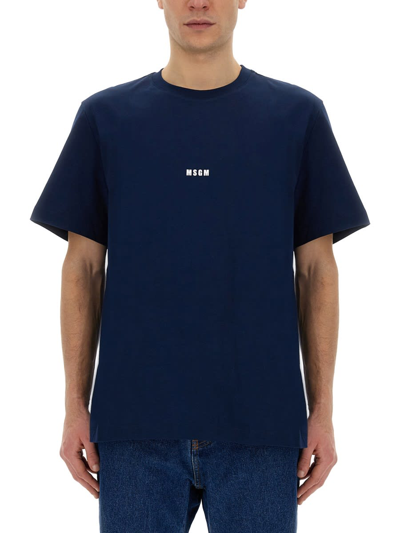 Shop Msgm T-shirt With Logo