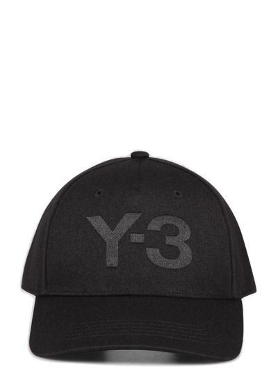 Shop Y-3 Logo Detailed Baseball Cap