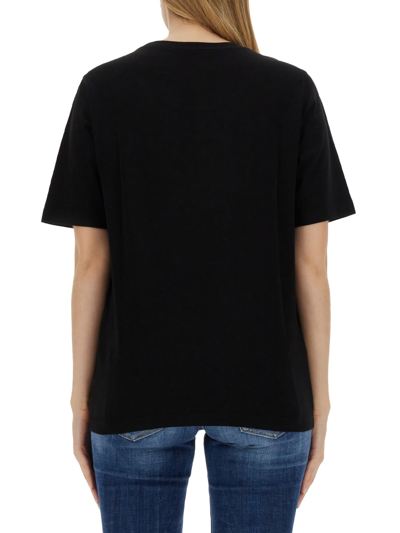 Shop Dsquared2 T-shirt With Logo In Nero