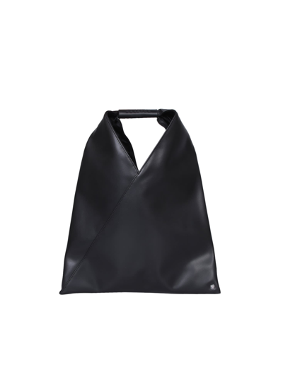 Shop Mm6 Maison Margiela Japanese Classic Small Black Bag