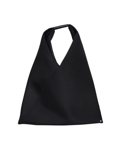Shop Mm6 Maison Margiela Japanese Classic Black Bag