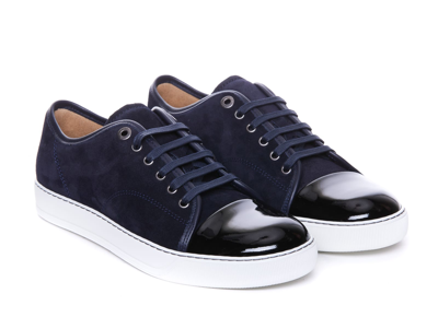 Shop Lanvin Dbb1 Sneakers In Blue