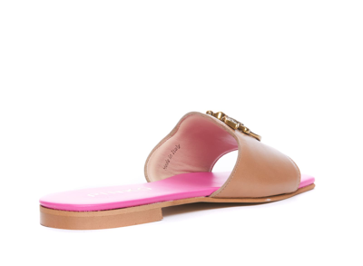 Shop Pinko Marli Sandals In Brown