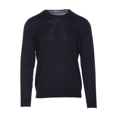 Shop Paolo Pecora Sweater In Blue