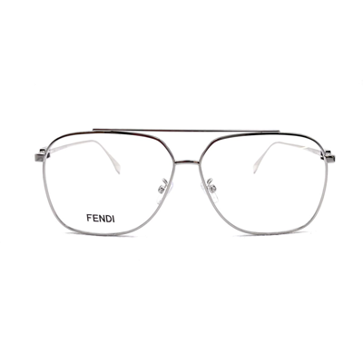 Shop Fendi Fe50083u 016 Glasses In Argento