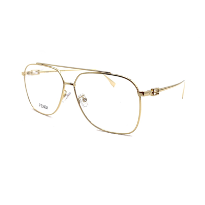 Shop Fendi Fe50083u 030 Glasses In Oro