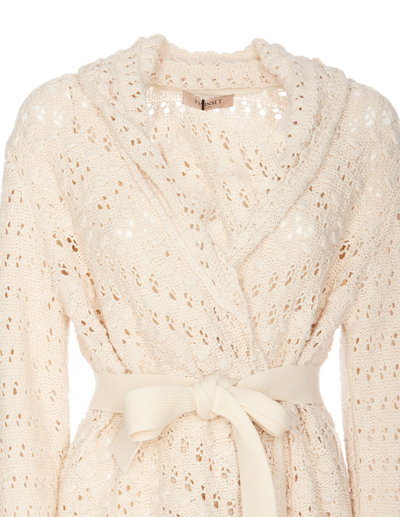Shop Twinset Cardigan In White